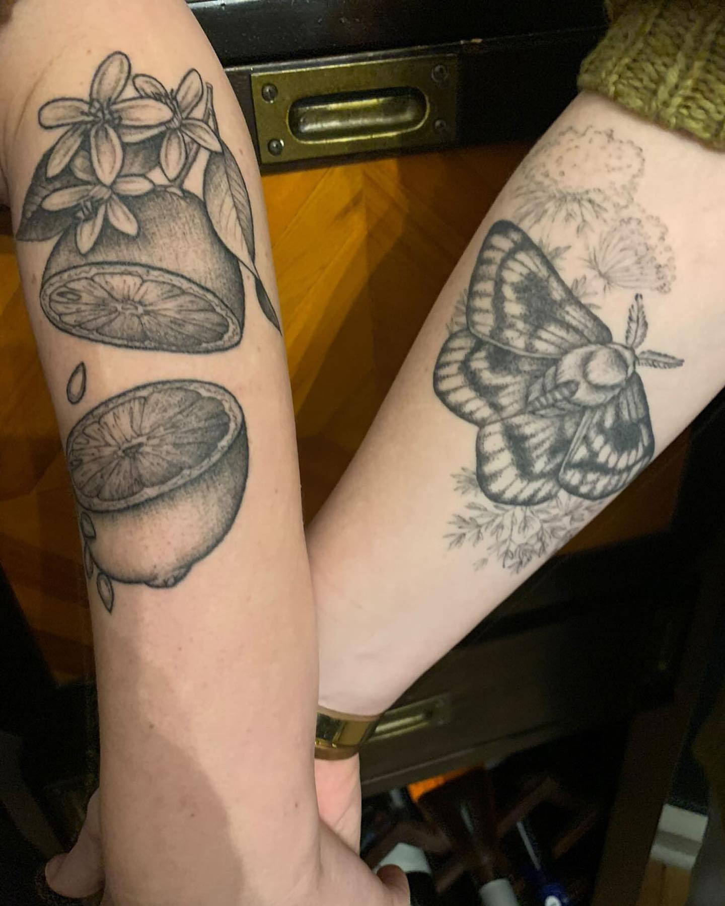 Tattoo by @therubygore — black_and_grey