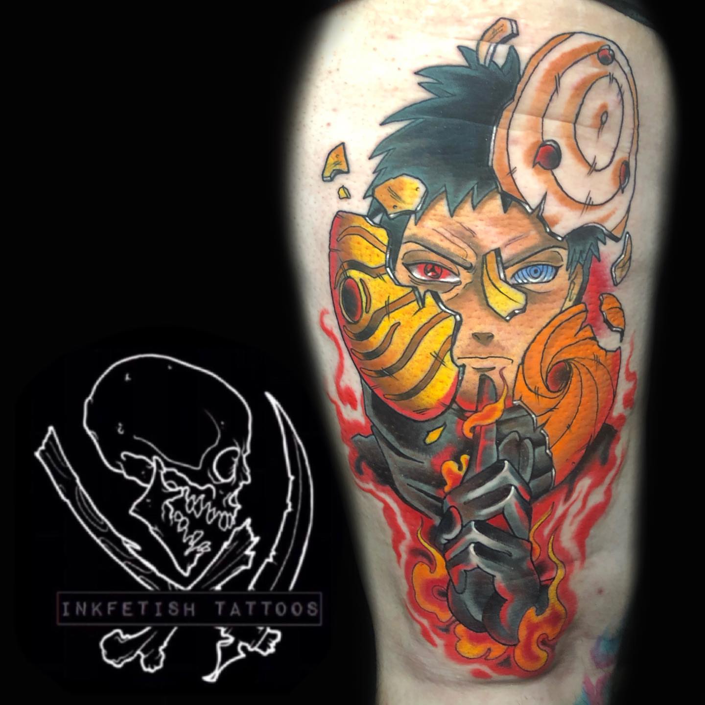 Tattoo by @inkfetish187 — anime, illustrative