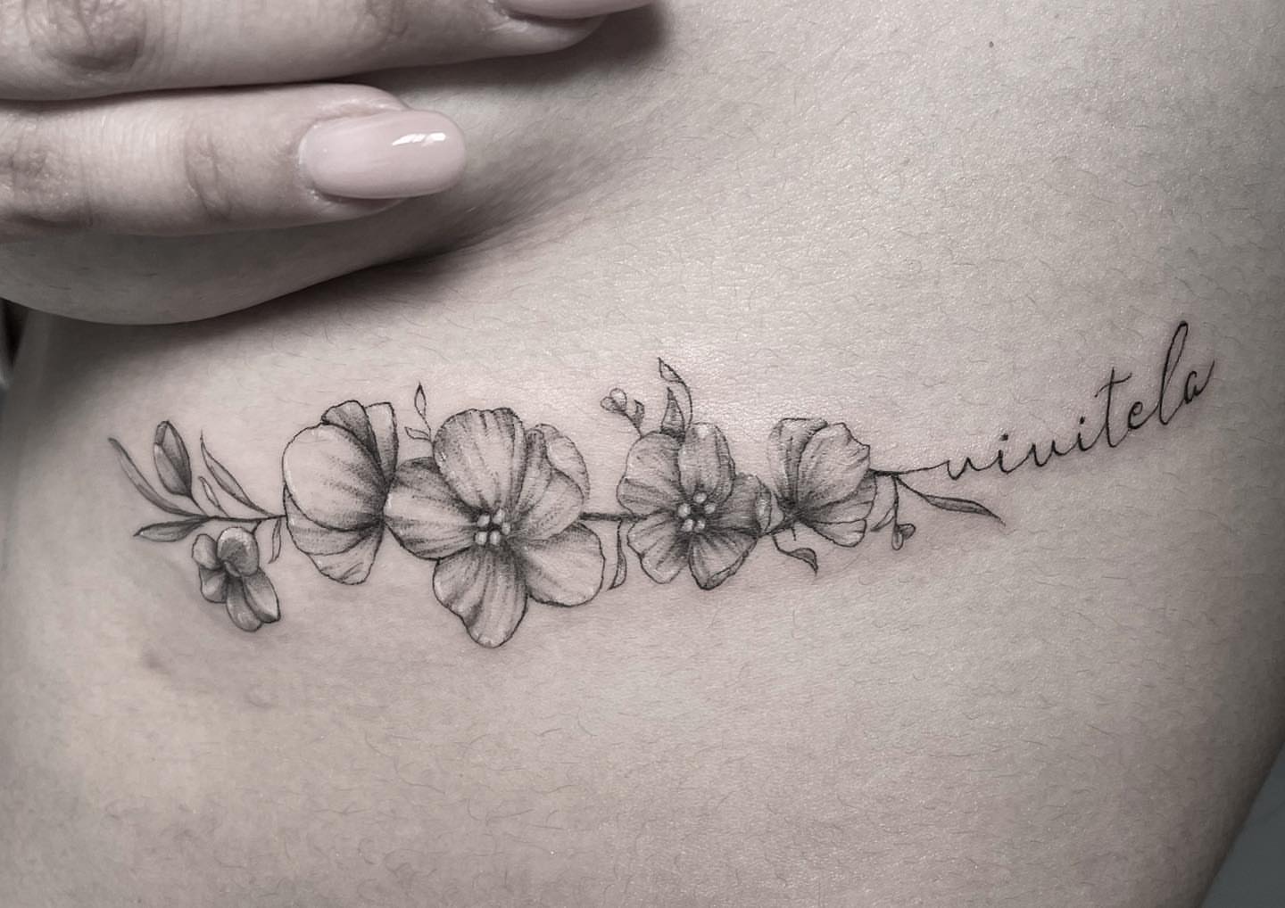 Tattoo by @sabrina_tattoos_ — black_and_grey