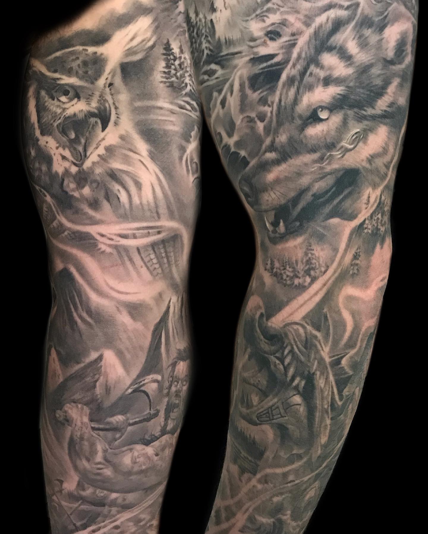 Tattoo by @davenazgul β black_and_grey, realism