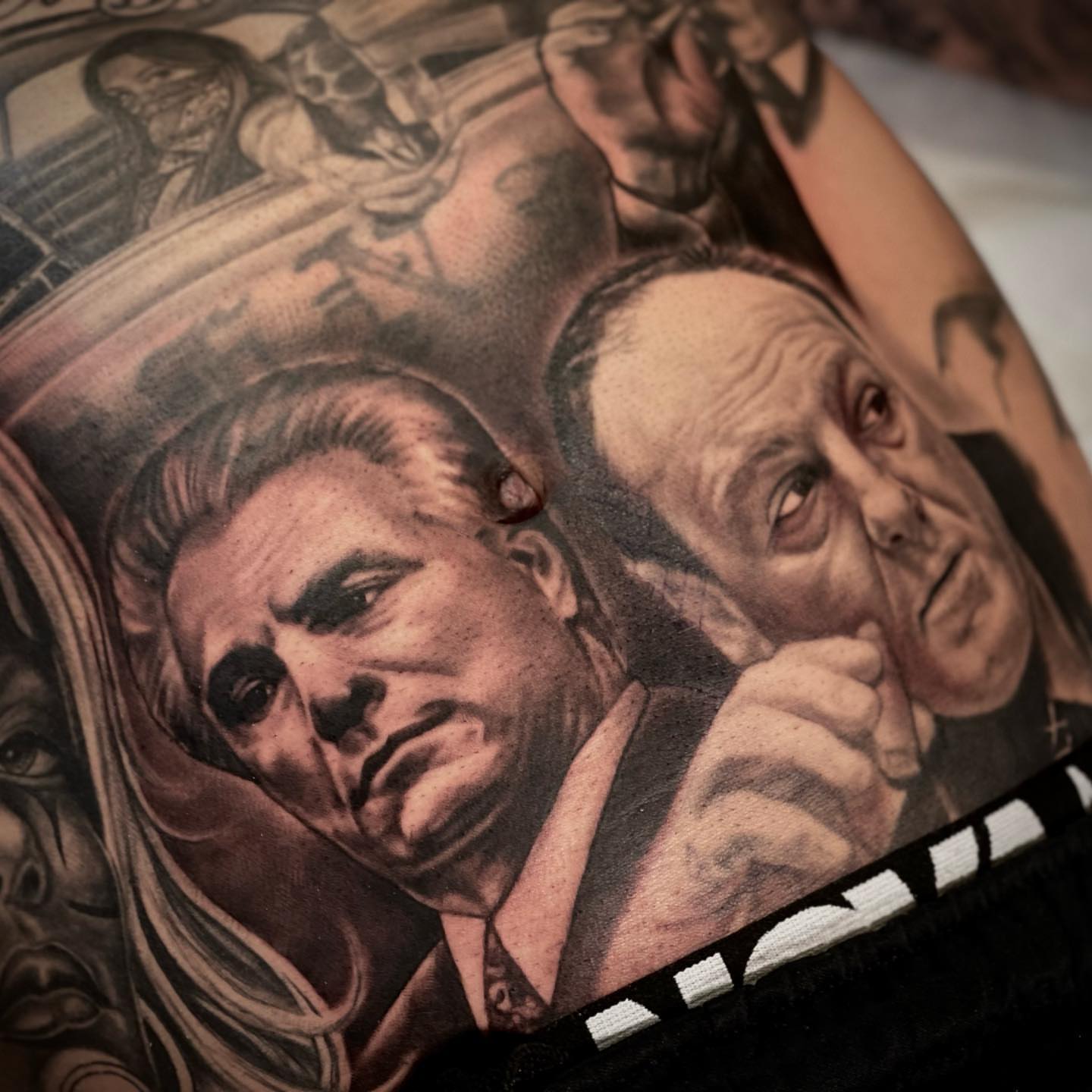 Tattoo by @jermrekow — realism, black_and_grey