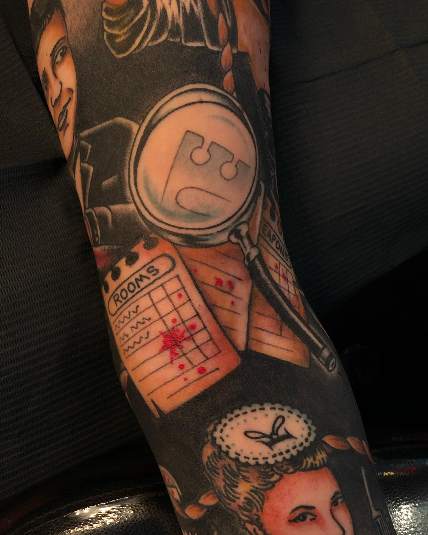 Tattoo by @baronvonphil — american_traditional, realism