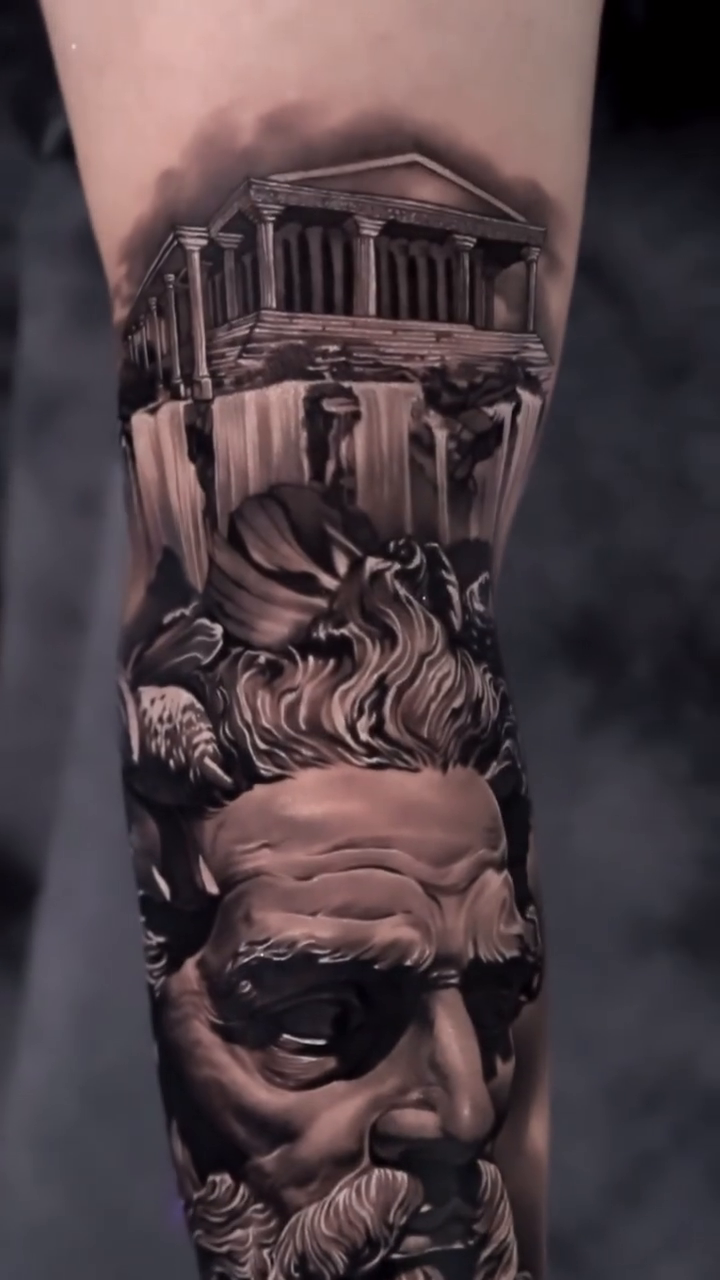 Tattoo work at Flower City Tattoo Convention 2026