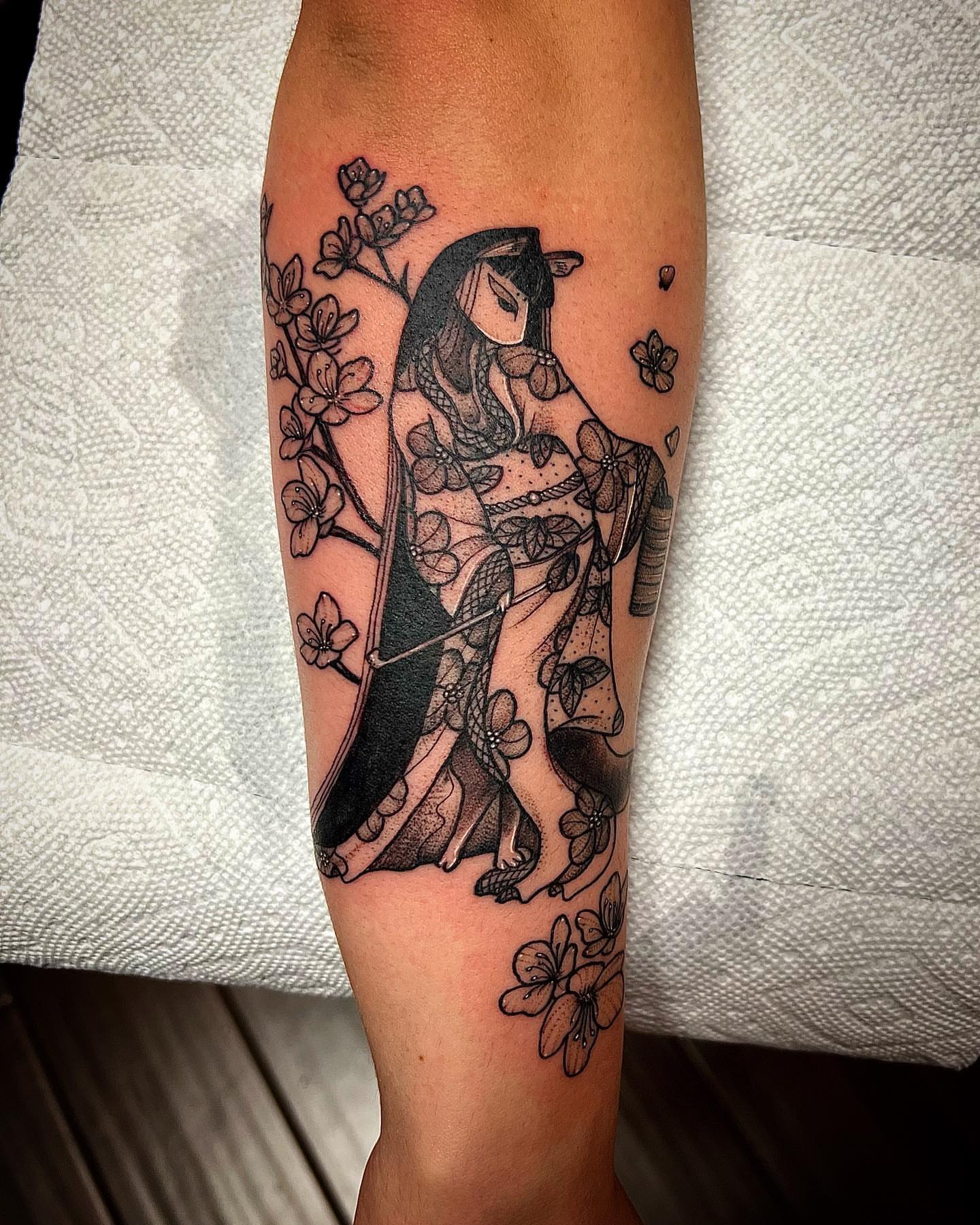 Tattoo by @cj.hurtado — dotwork, black_and_grey