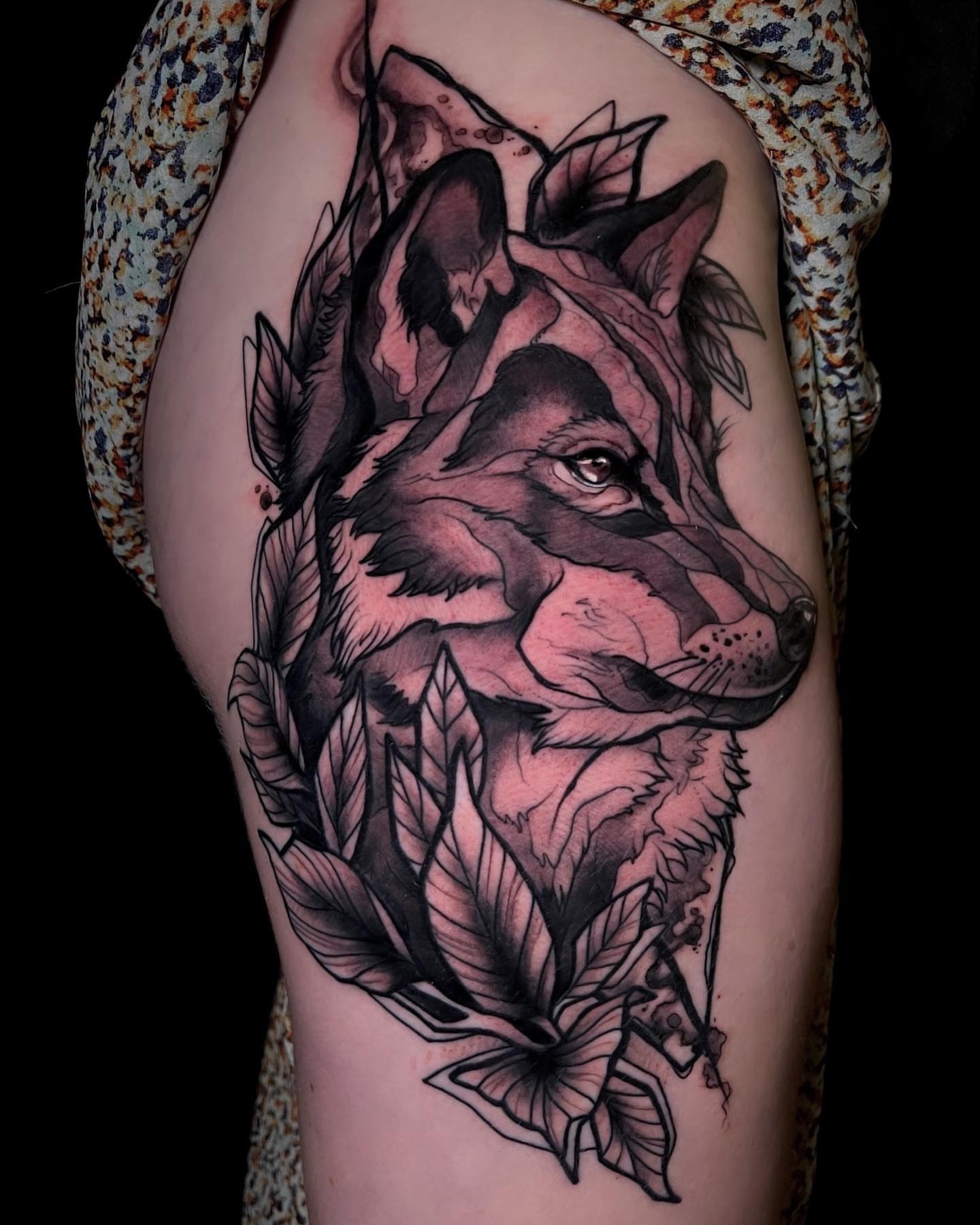 Tattoo by @jessewilliamstattoo — realism, black_and_grey