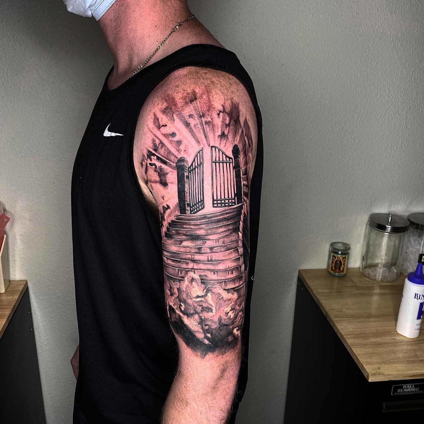 Tattoo by @tattoo_hec — realism, black_and_grey