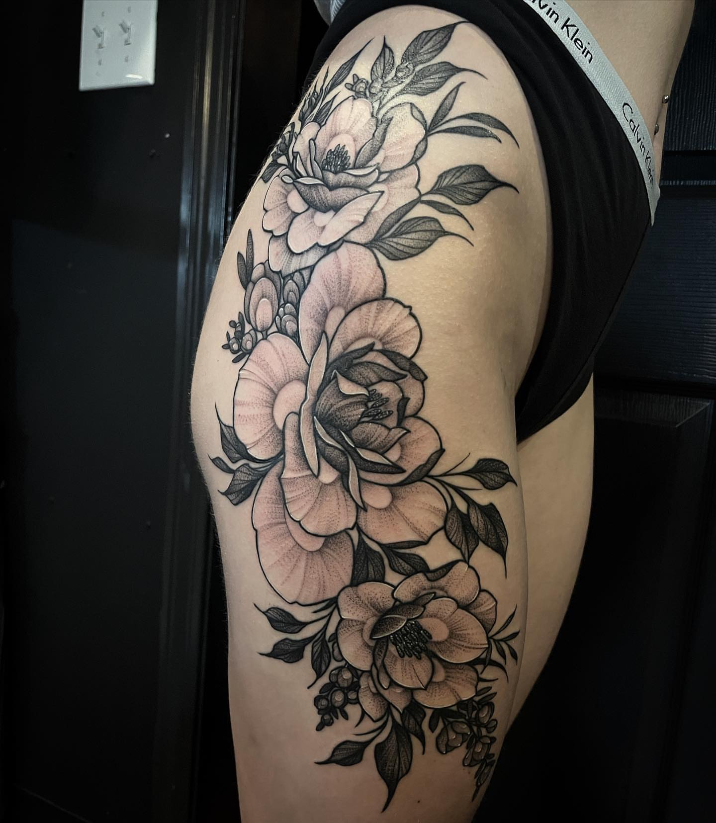 Tattoo by @dale13 — black_and_grey, realism