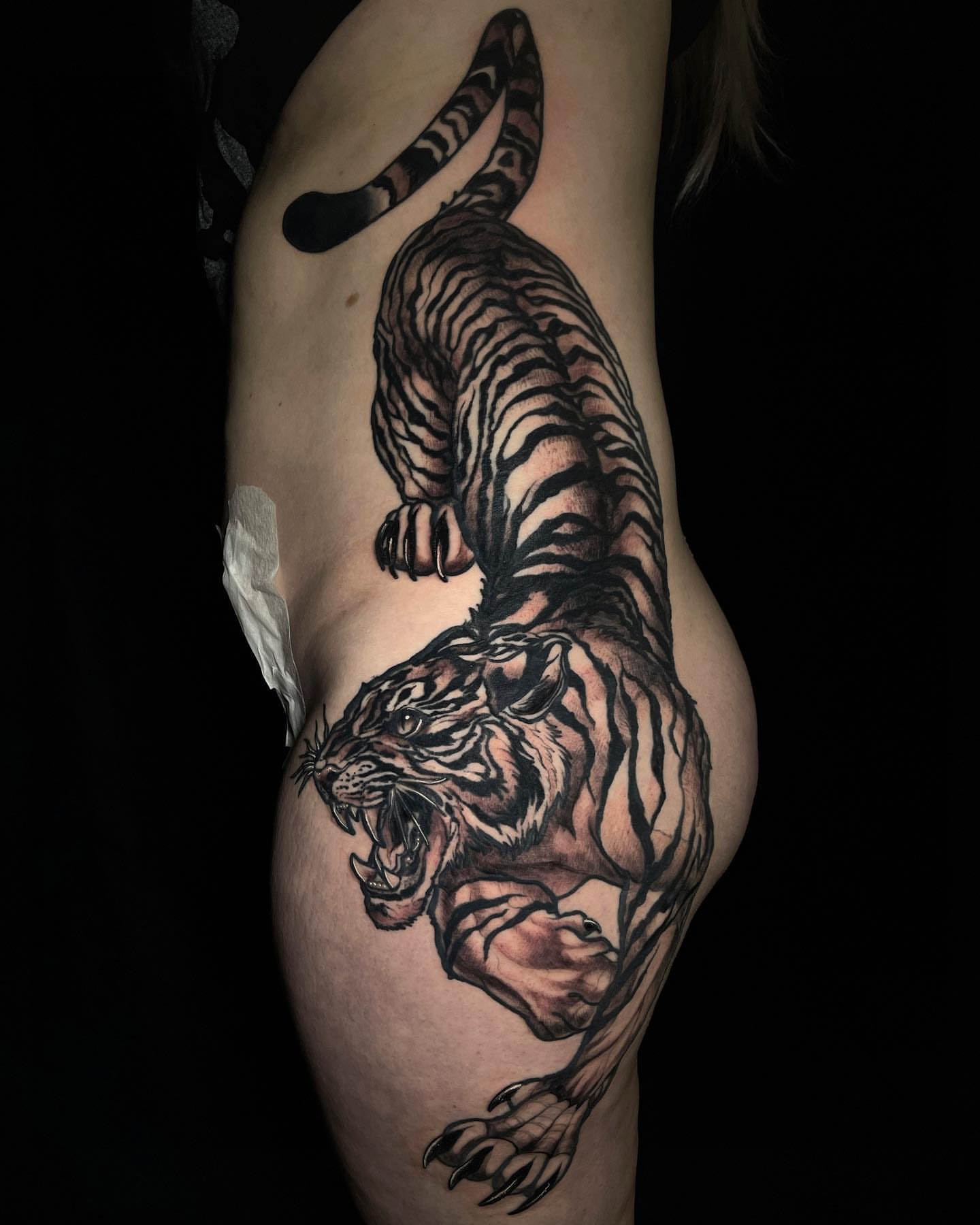 Tattoo by @jessewilliamstattoo — black_and_grey, realism