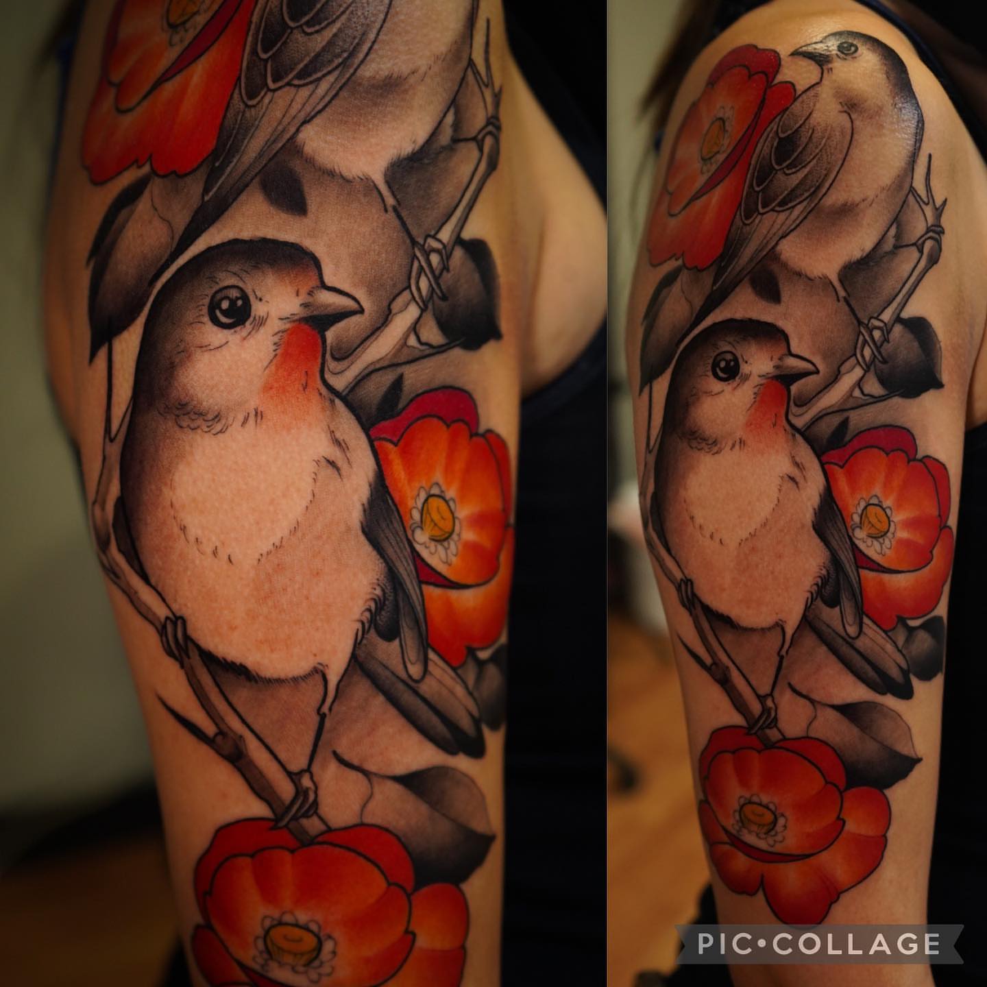 Tattoo by @jdmroxy_24 — realism, dotwork