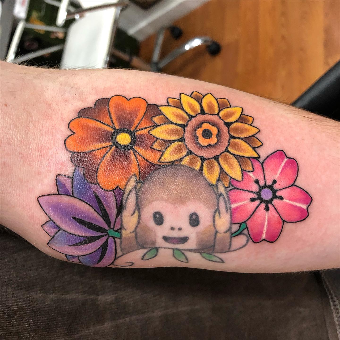 Tattoo by @justintattooart — new_school, illustrative