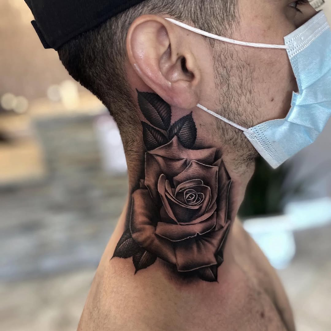 Tattoo by @_aaroncarey — realism, black_and_grey