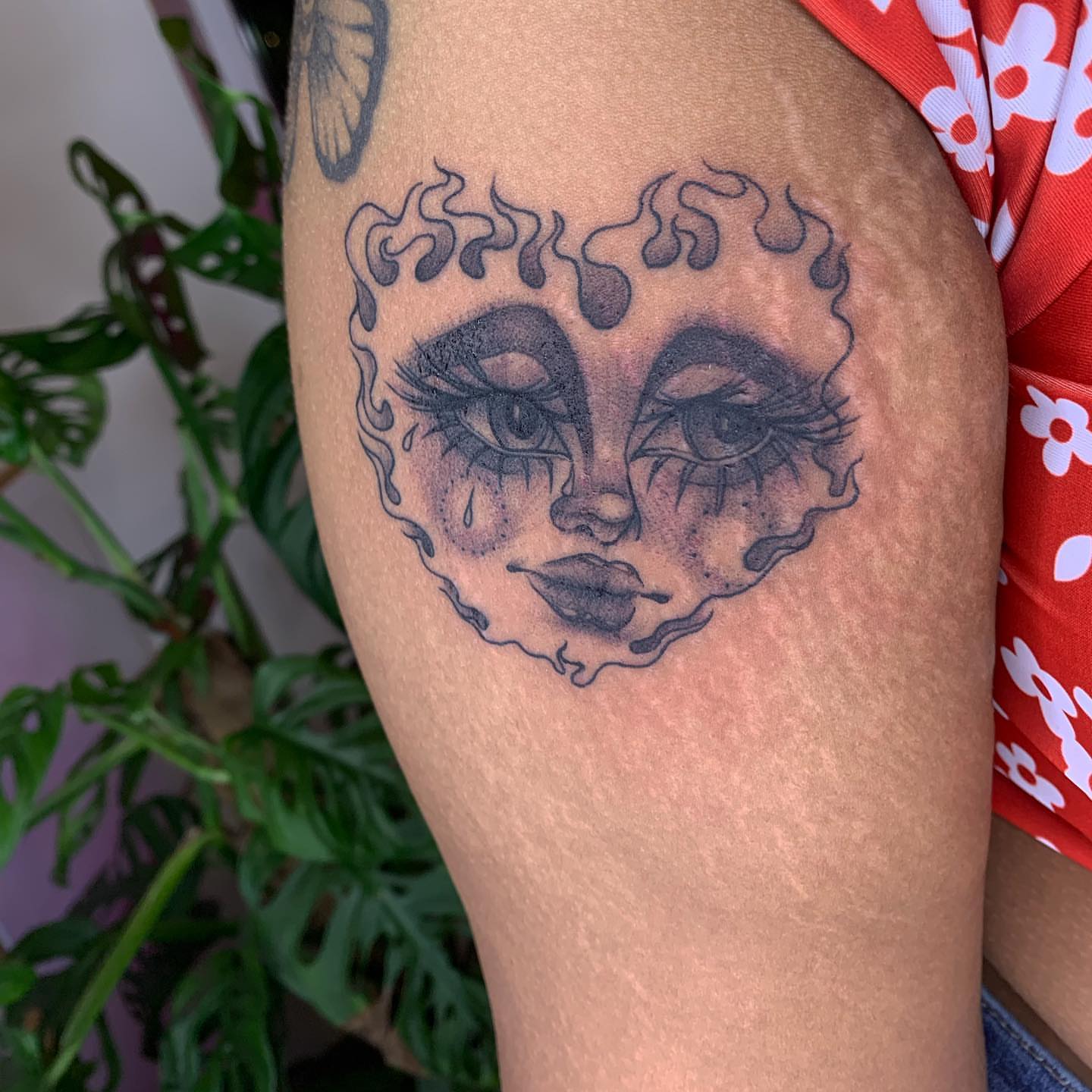 Tattoo by @kaiatattoos — black_and_grey