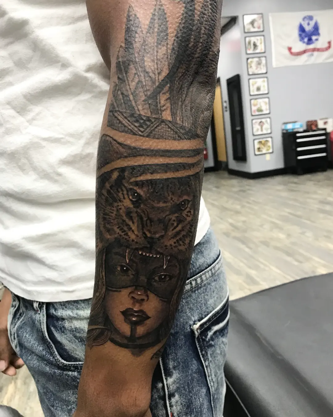 Tattoo by @kellykalani — realism, dark_realism