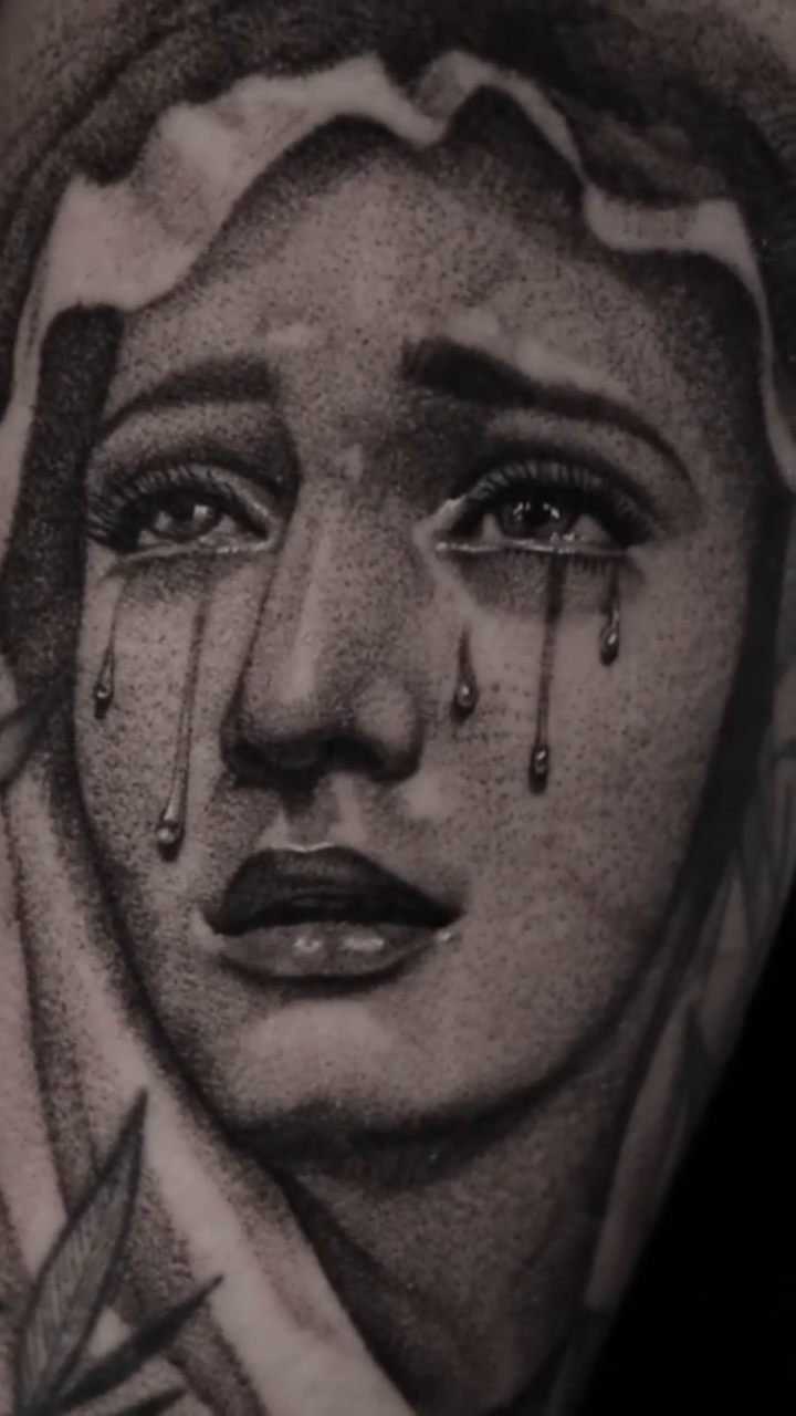 Tattoo by @inkedbydaniela — black_and_grey, realism