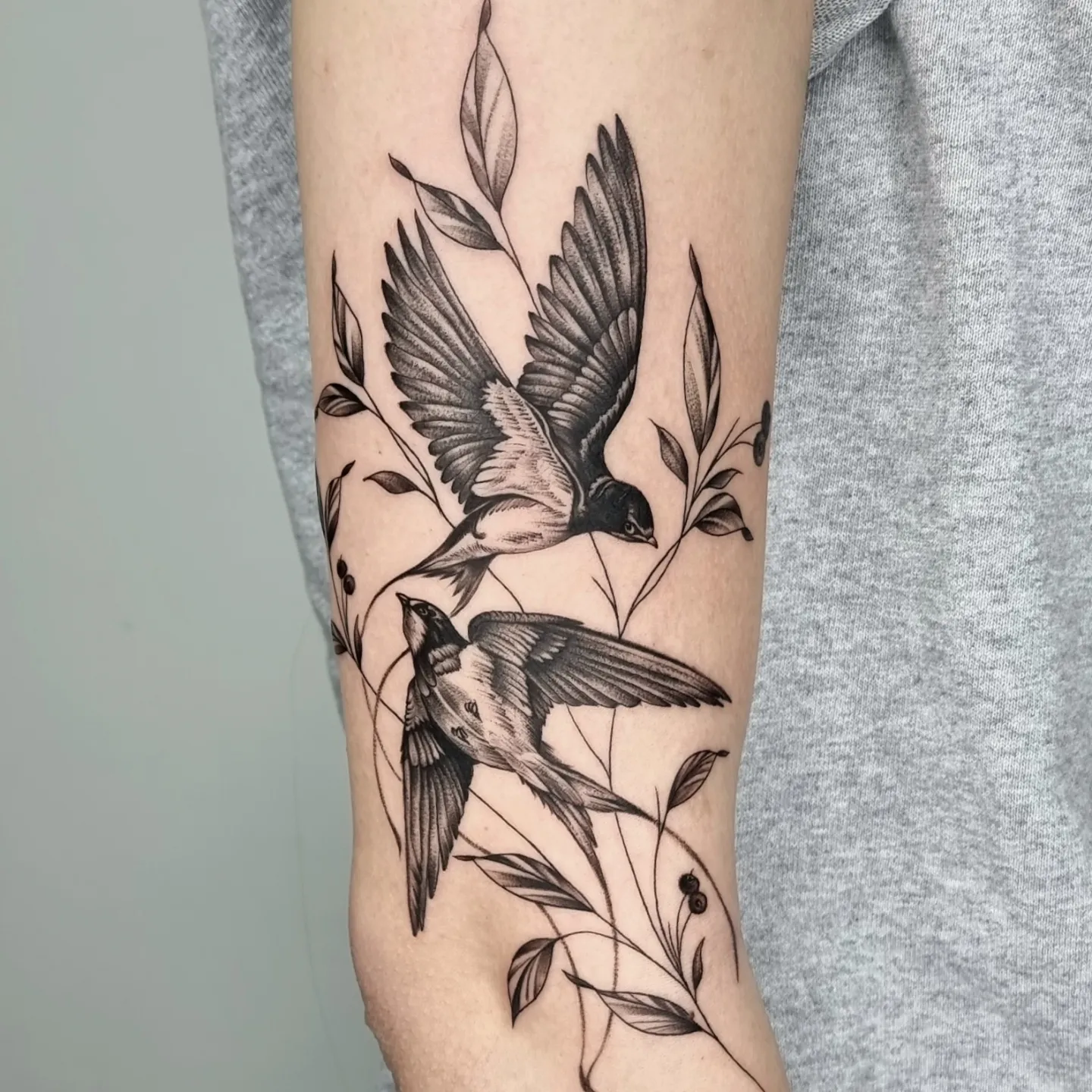 Tattoo by @ink_voodoo — black_and_grey