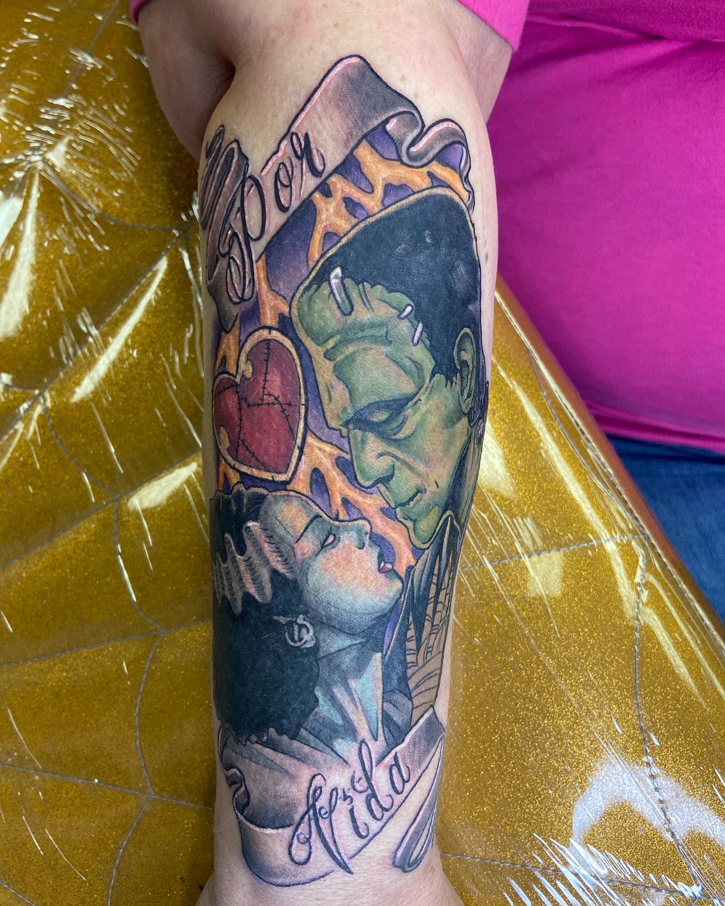 Tattoo by @robertcollinstattoo — realism, dark_realism