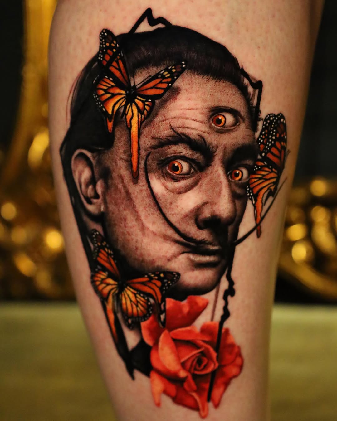 Tattoo by @palacios_ink — realism, surrealism