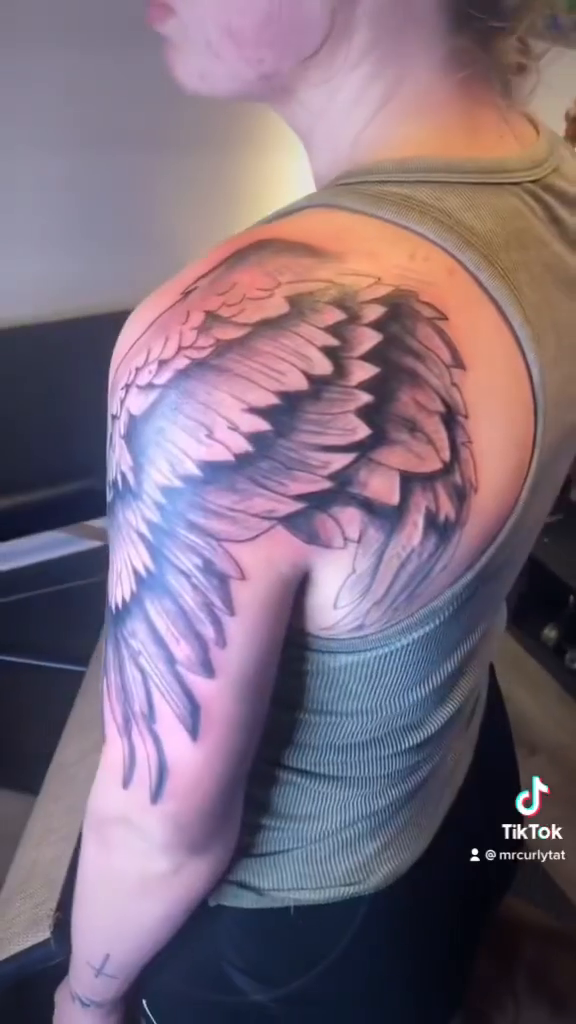 Tattoo by @mrcurlytattoo — black_and_grey, realism