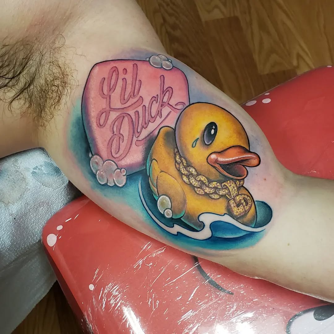 Tattoo by @molassesjones — new_school