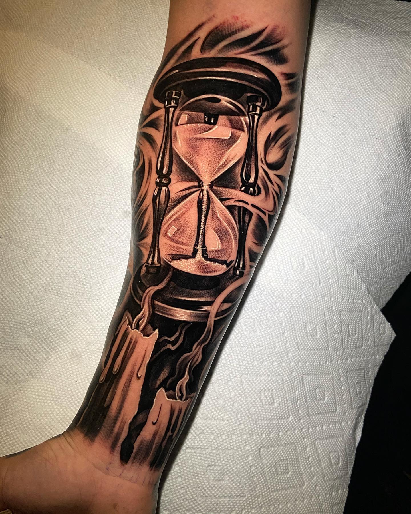 Tattoo by @eksoe_ — realism, dark_realism