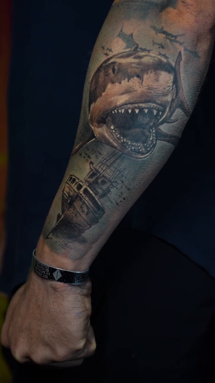 Tattoo by @corzo_tattoo_art — realism, black_and_grey