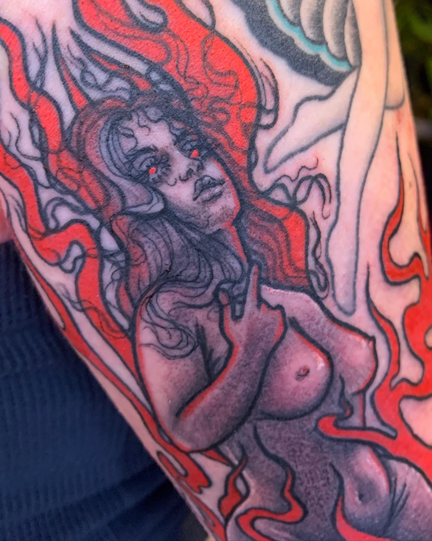 Tattoo by @kaiatattoos — neo_traditional, dark_realism