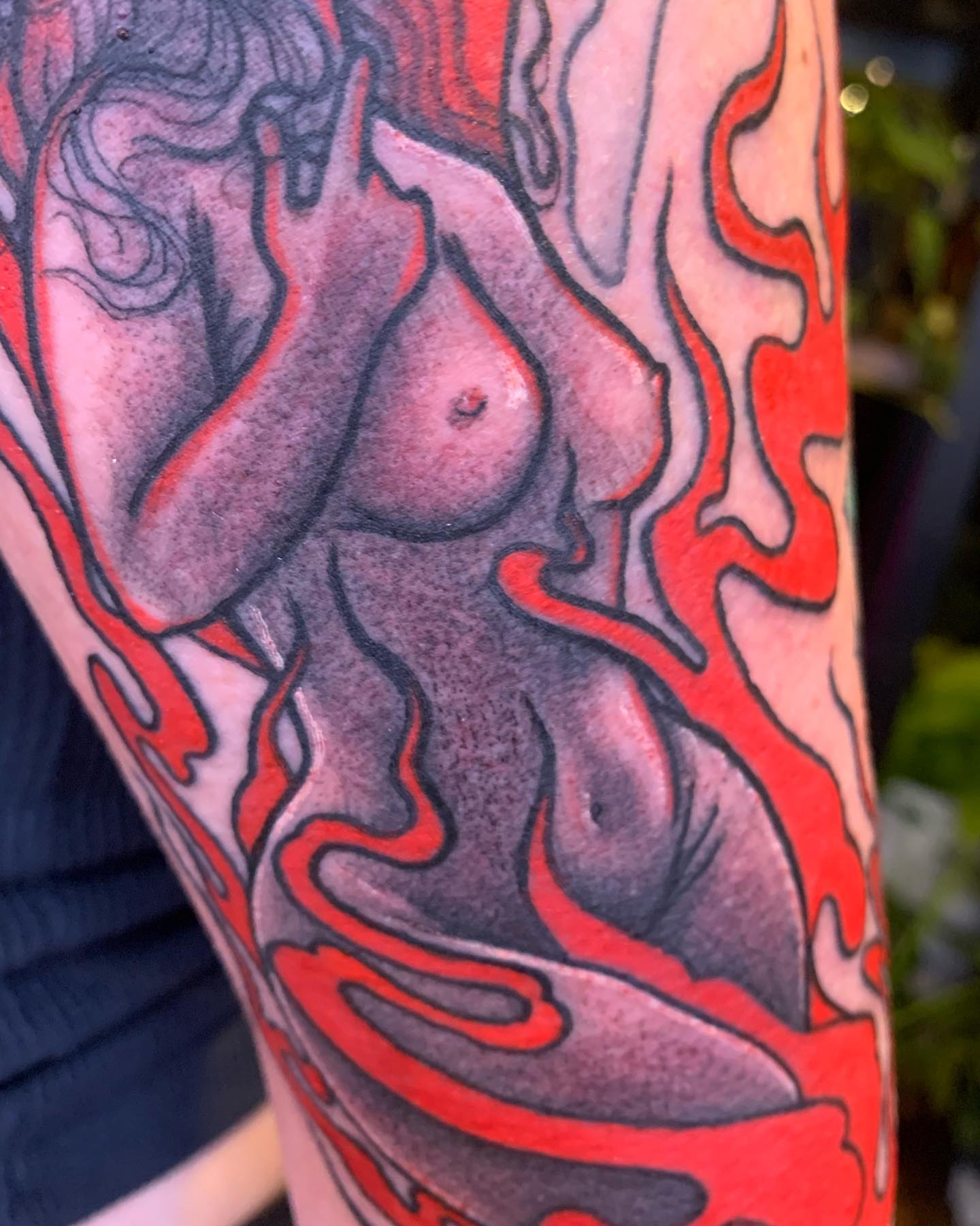 Tattoo by @kaiatattoos — neo_traditional, surrealism