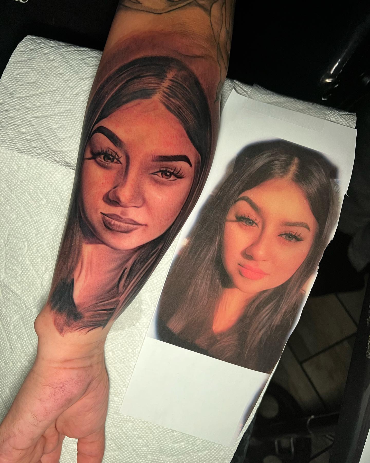 Tattoo by @210miketheinkman — realism