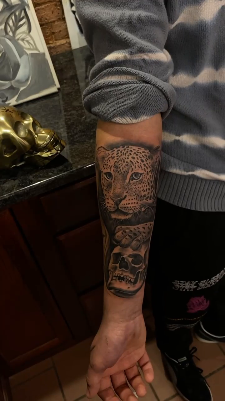 Tattoo by @breynertattoos — realism, black_and_grey