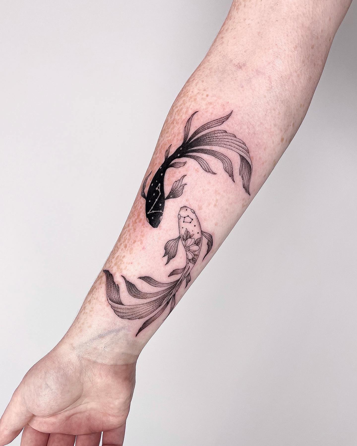Tattoo by @loganficktattoos — black_and_grey