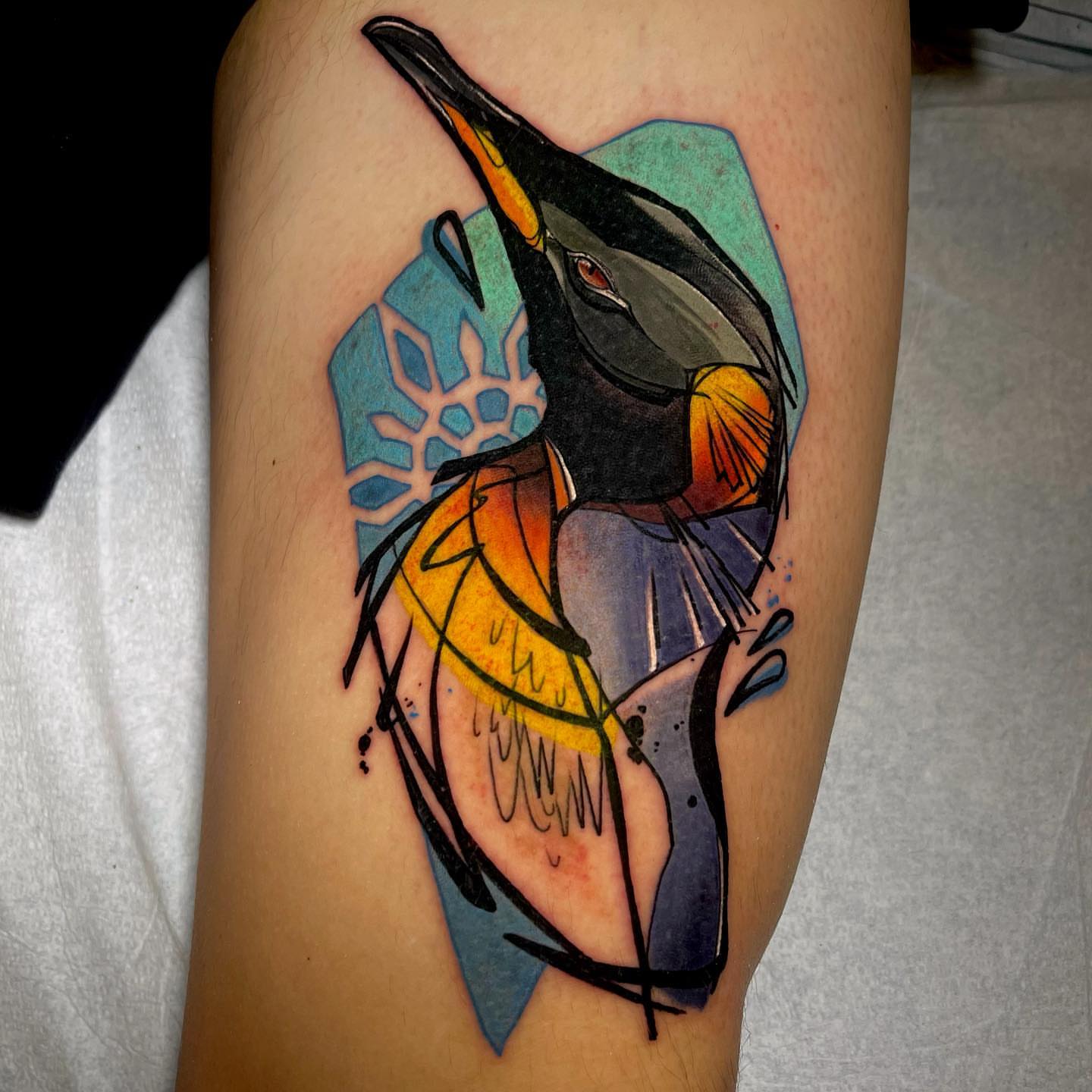 Tattoo by @jessewilliamstattoo — geometric