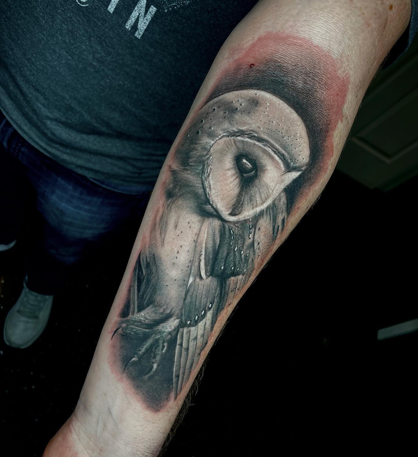 Tattoo by @nickjonestattoos — realism, dotwork