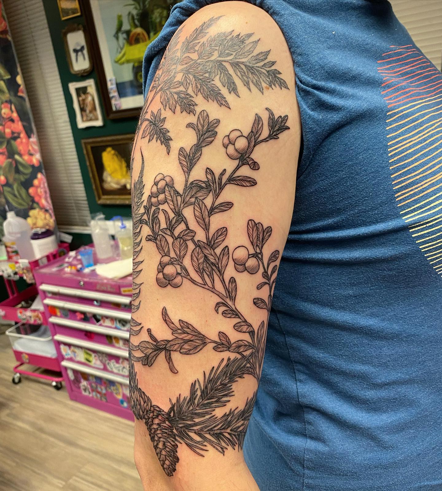 Tattoo by @emily.tattoos — black_and_grey