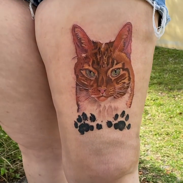 Tattoo by @deadmess — realism, fine_line