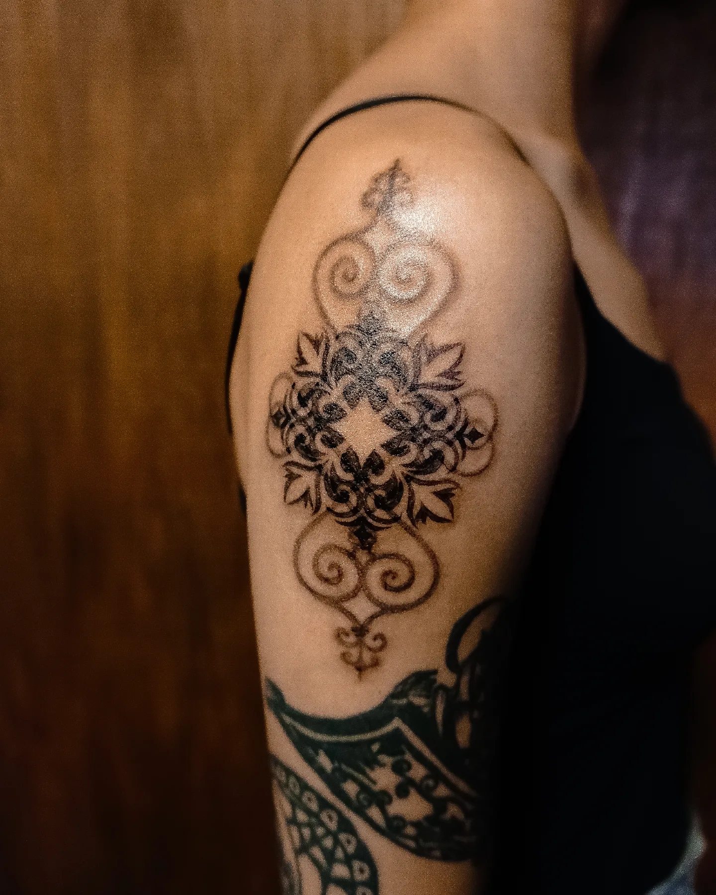 Tattoo by @laukayan_ — ornamental
