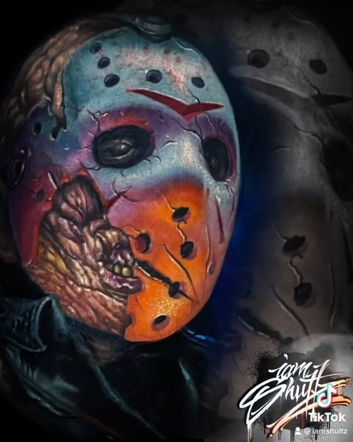 Tattoo by @iamshultz — realism, trash_polka