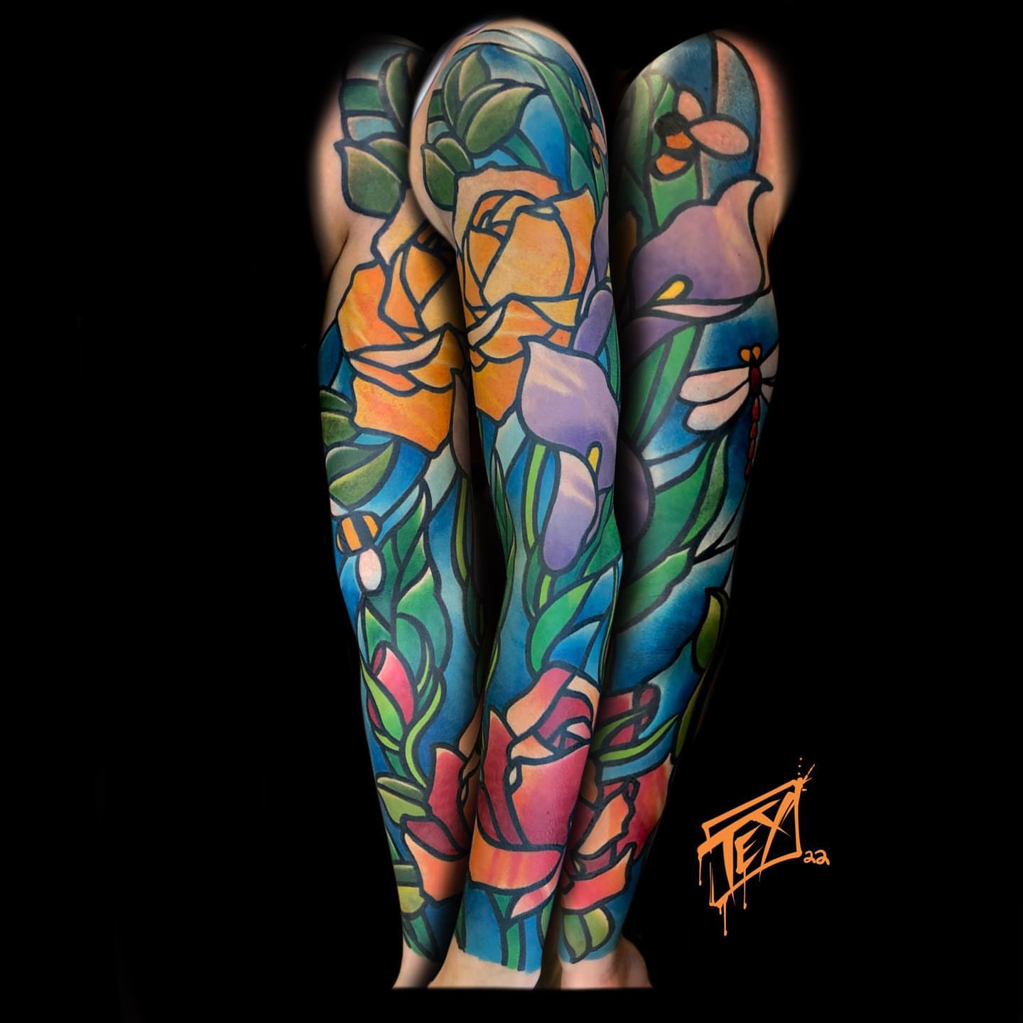 Tattoo by @jamestex — illustrative