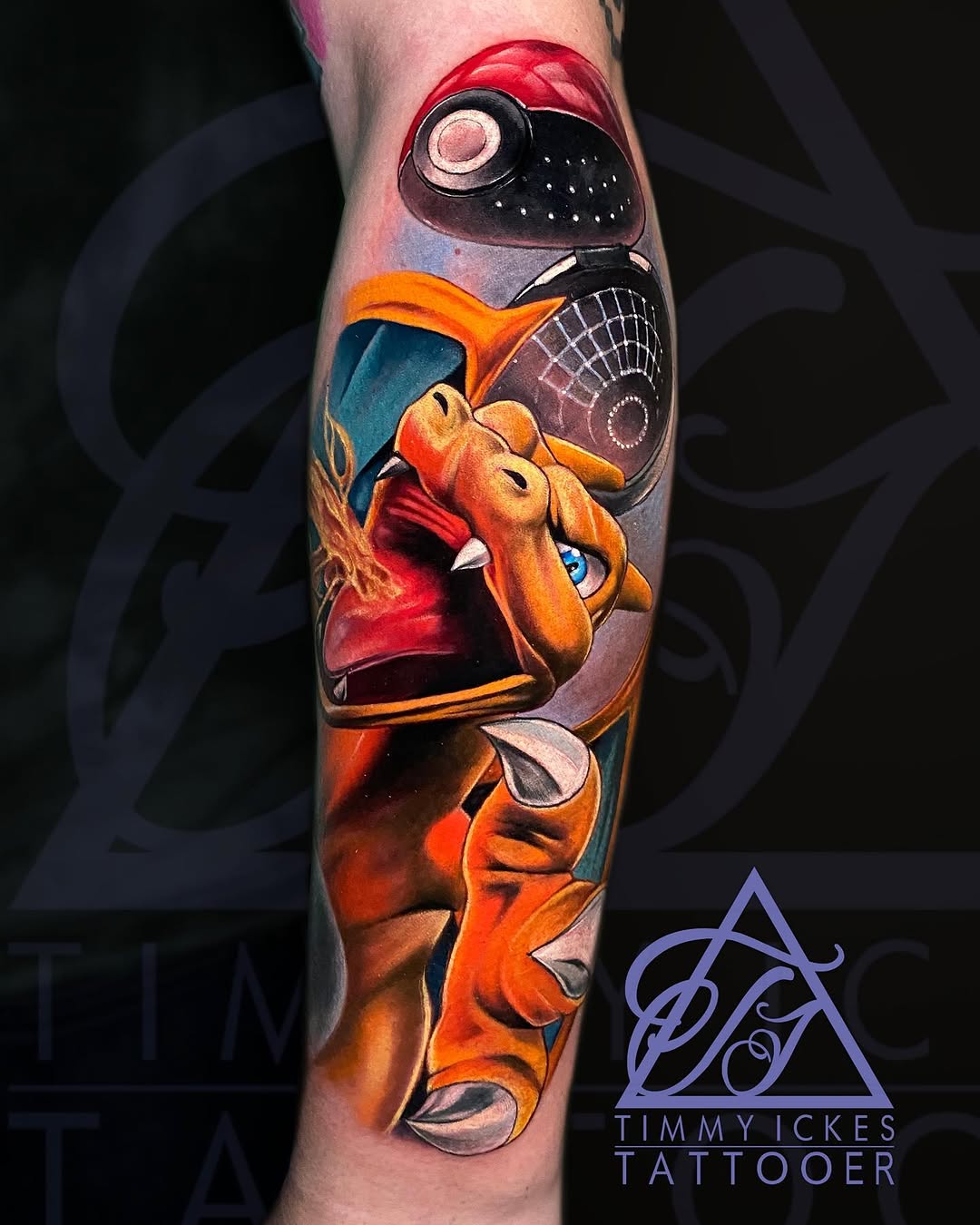 Tattoo by @timmyickestattooer — realism, anime