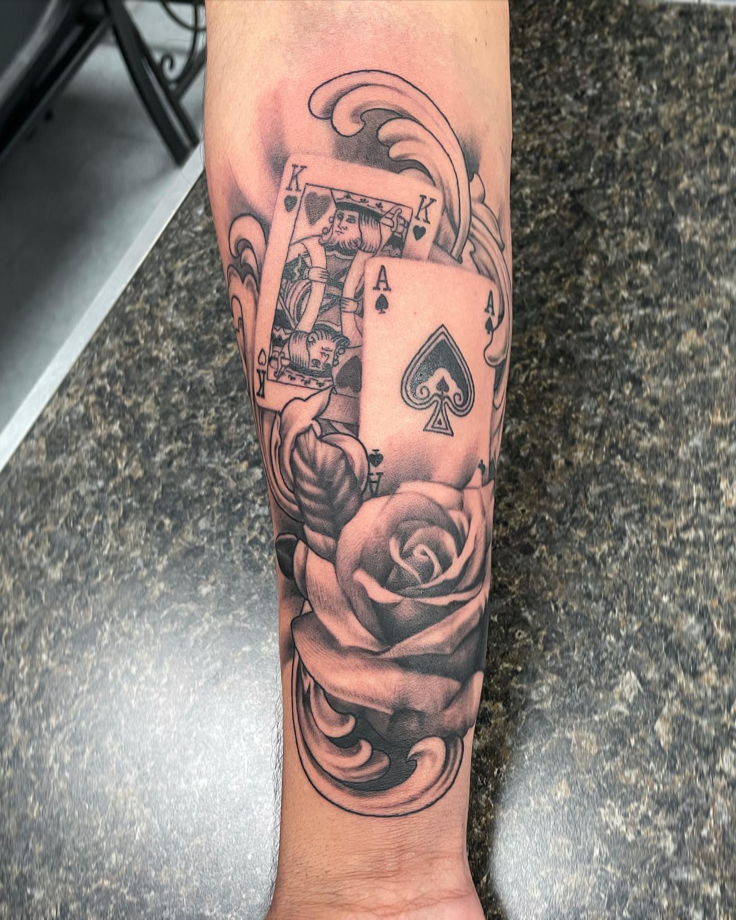 Tattoo by @candybrainink — black_and_grey