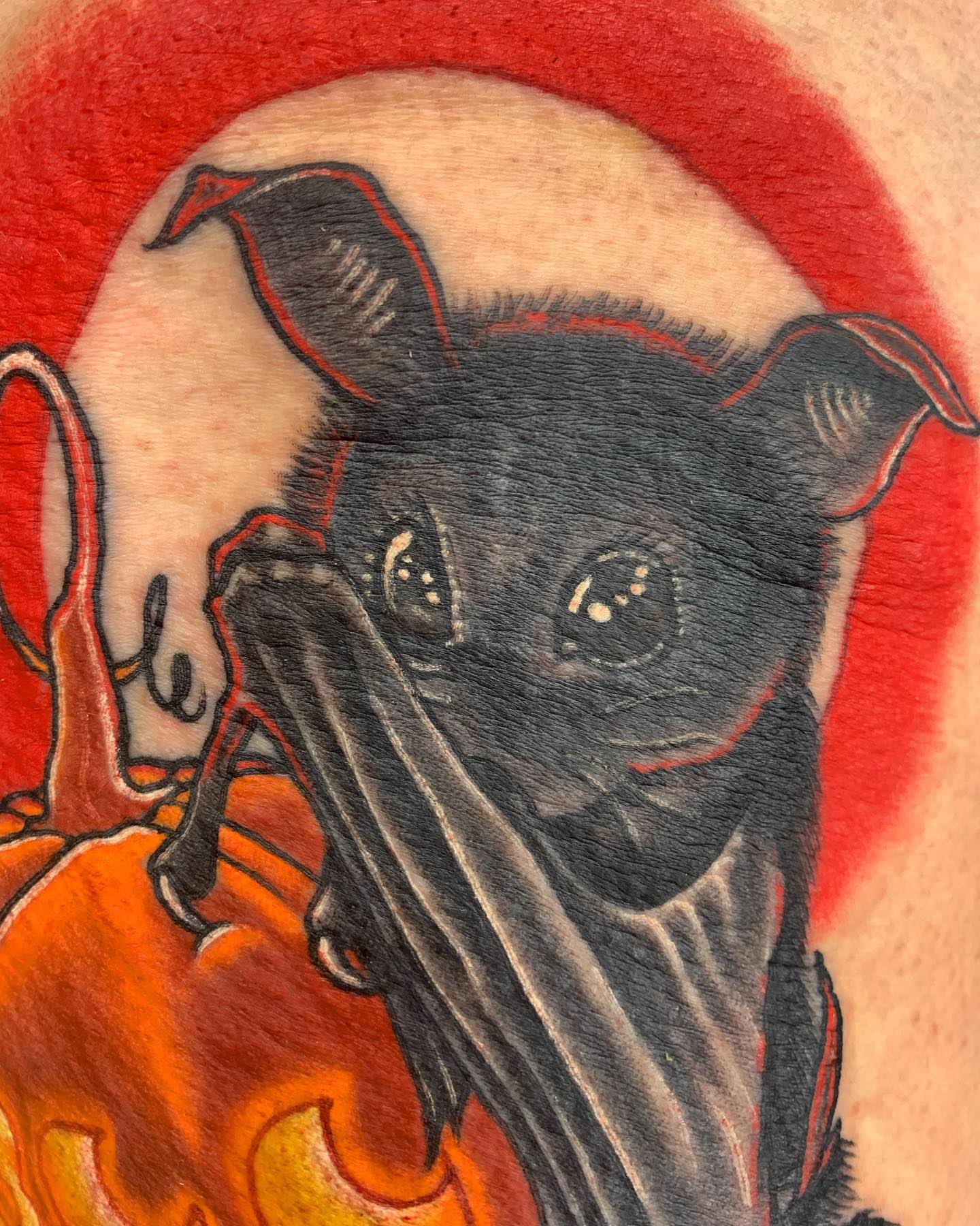 Tattoo by @kaiatattoos — american_traditional, dark_realism