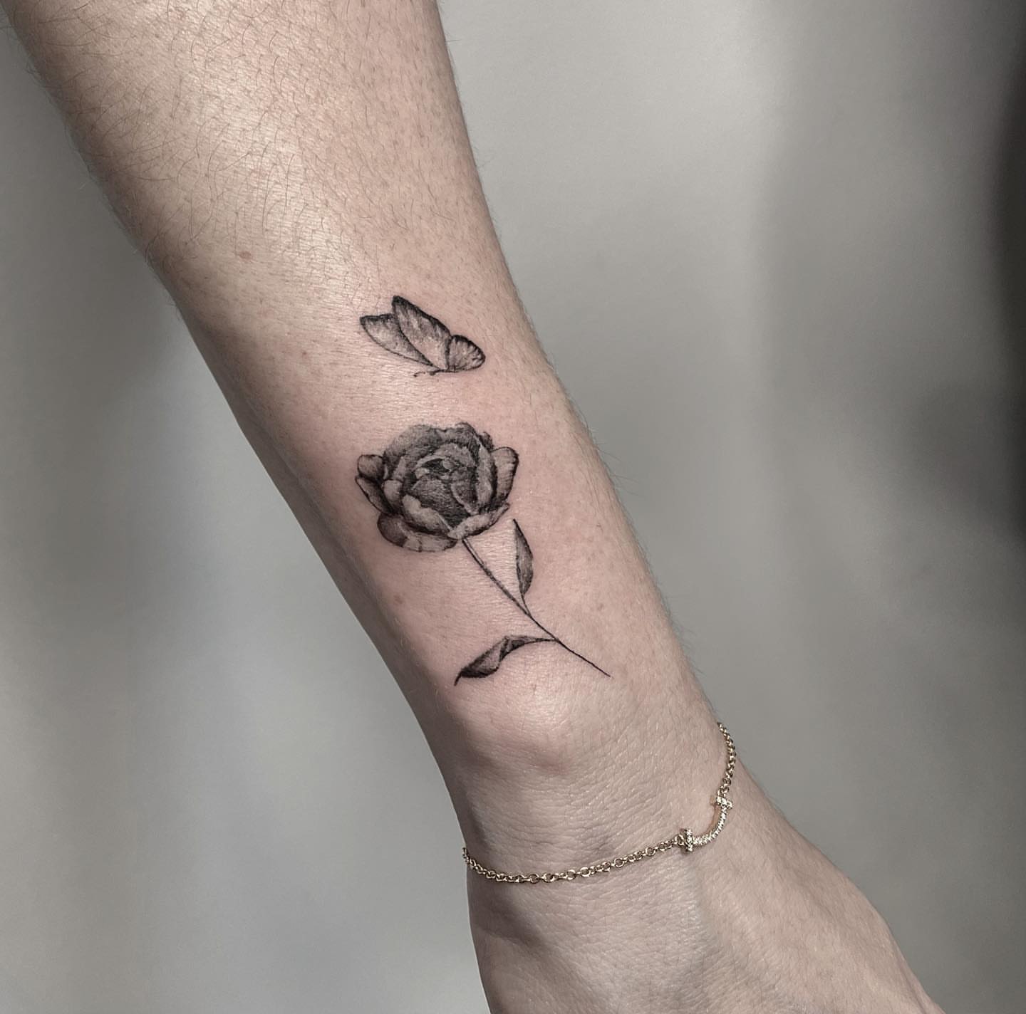 Tattoo by @sabrina_tattoos_ — black_and_grey