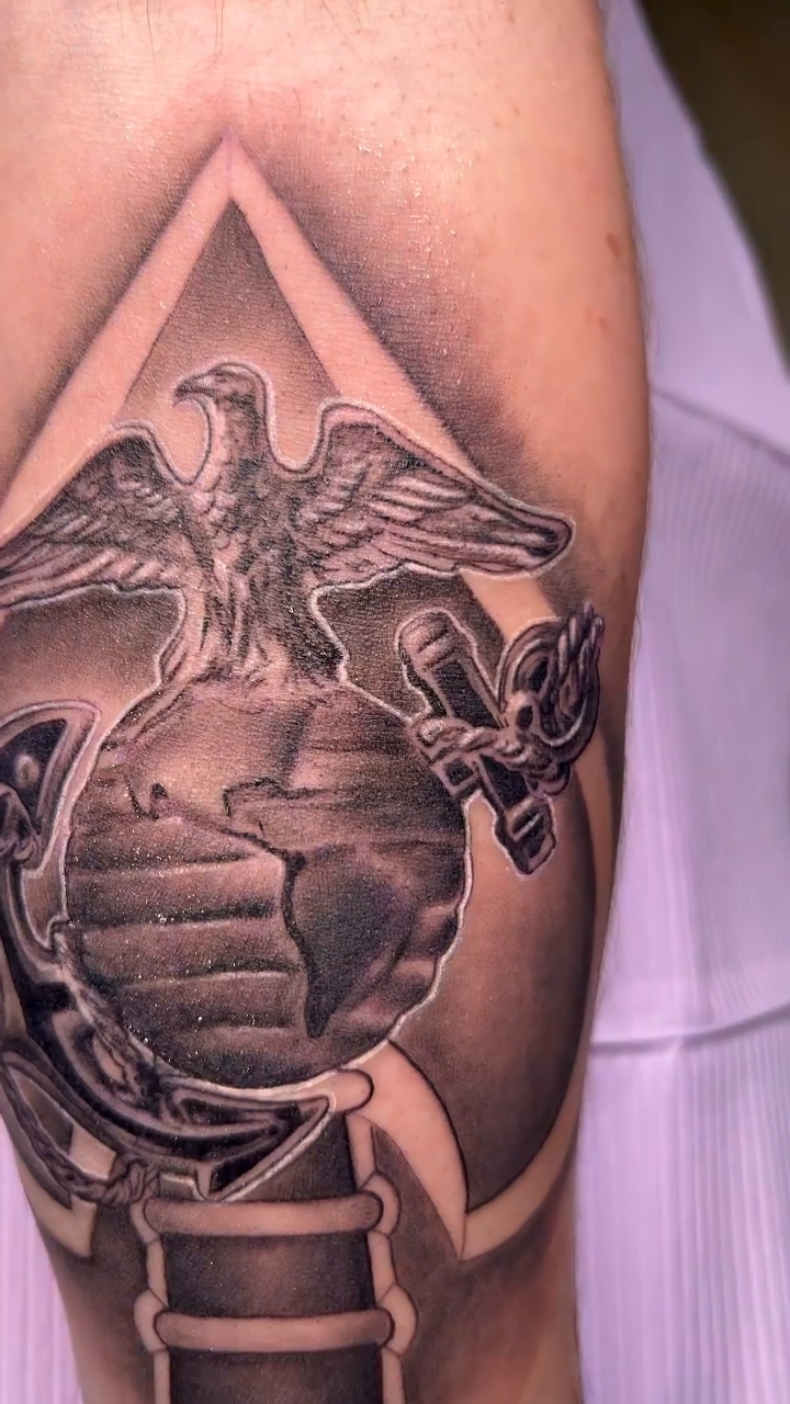 Tattoo by @timmy_vandroff — black_and_grey, realism