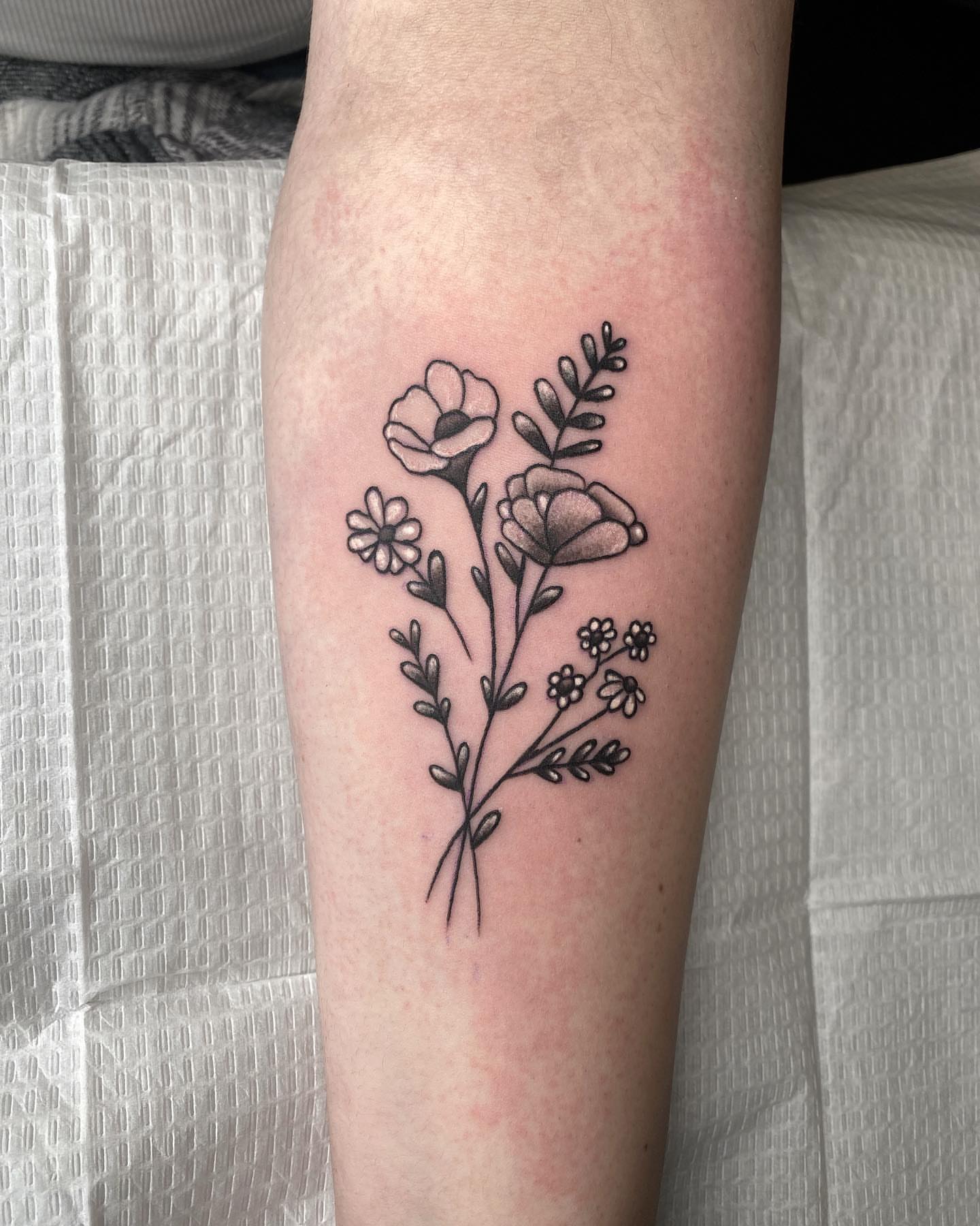 Tattoo by @cellardoortattoollc — black_and_grey