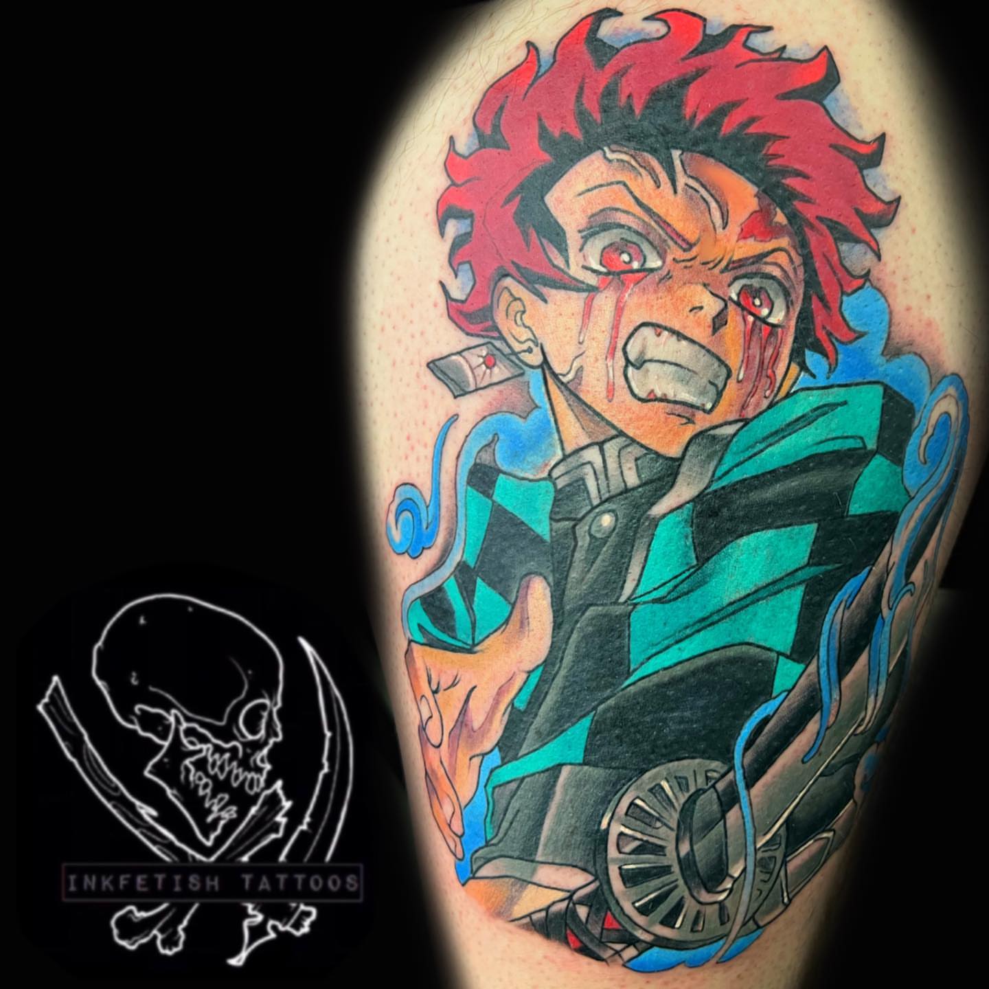 Tattoo by @inkfetish187 — anime, realism