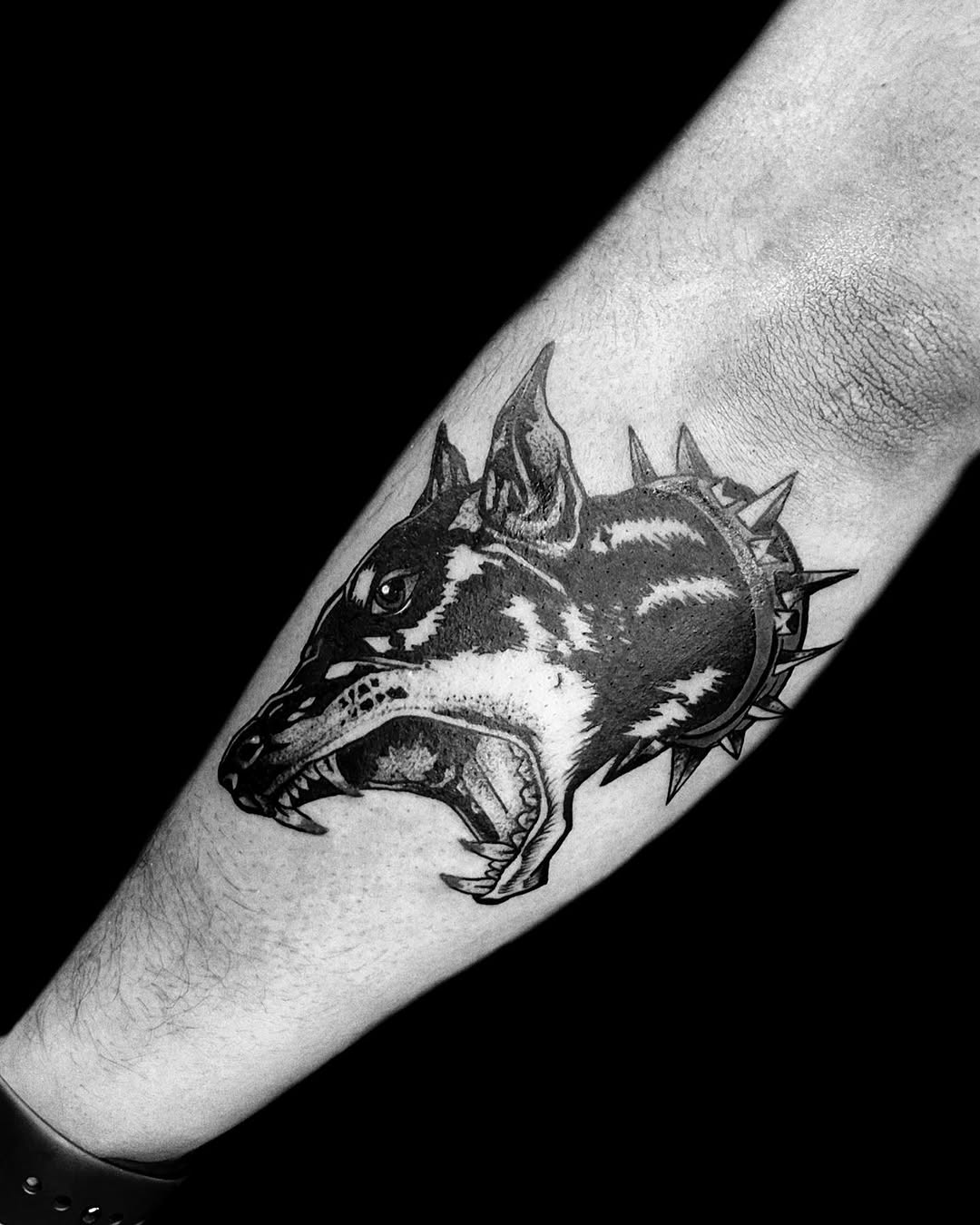 Tattoo by @ashytatty — black_and_grey, realism