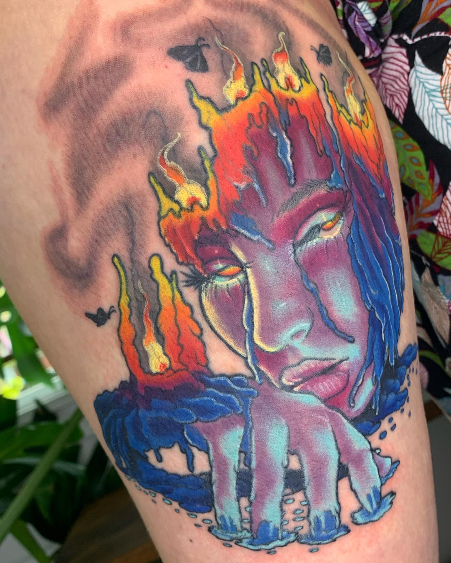Tattoo by @kaiatattoos — surrealism