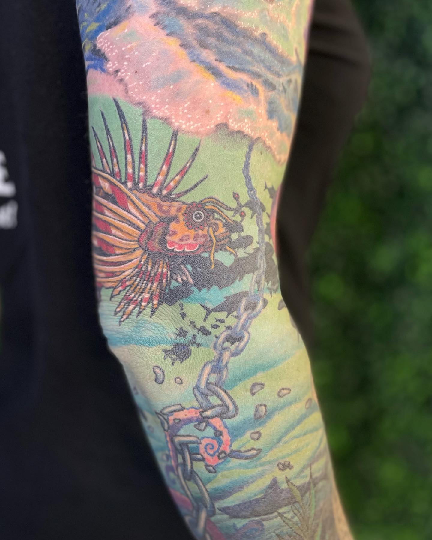 Tattoo by @mattktattoo — illustrative, surrealism
