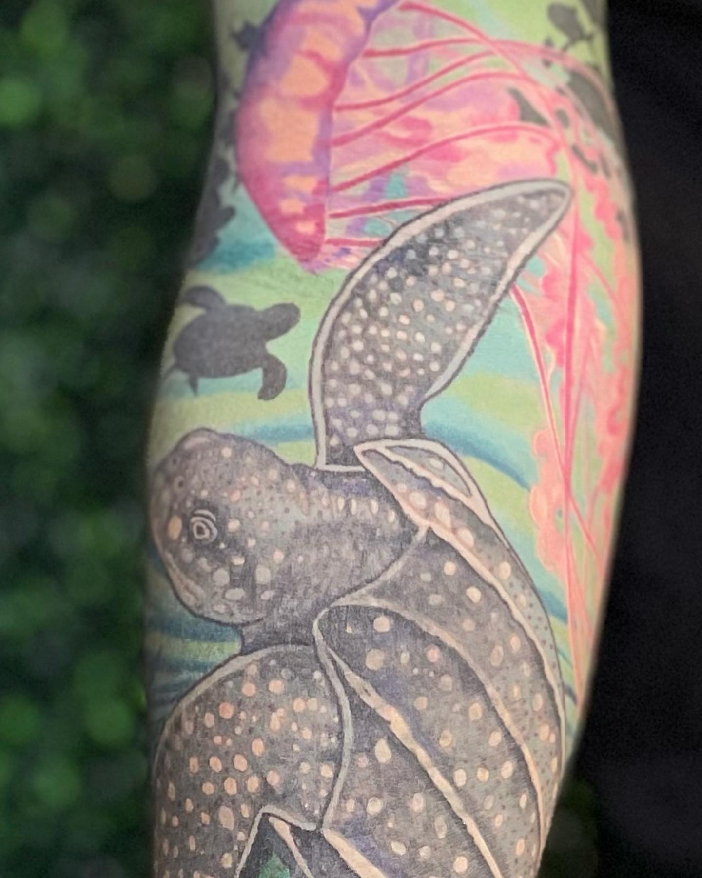 Tattoo by @mattktattoo — dotwork, realism