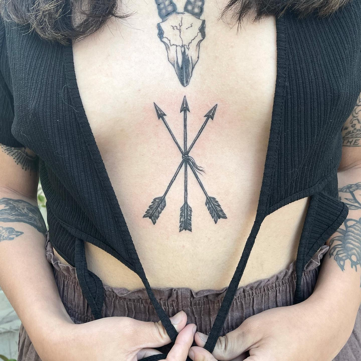 Tattoo by @anheartistxo — black_and_grey