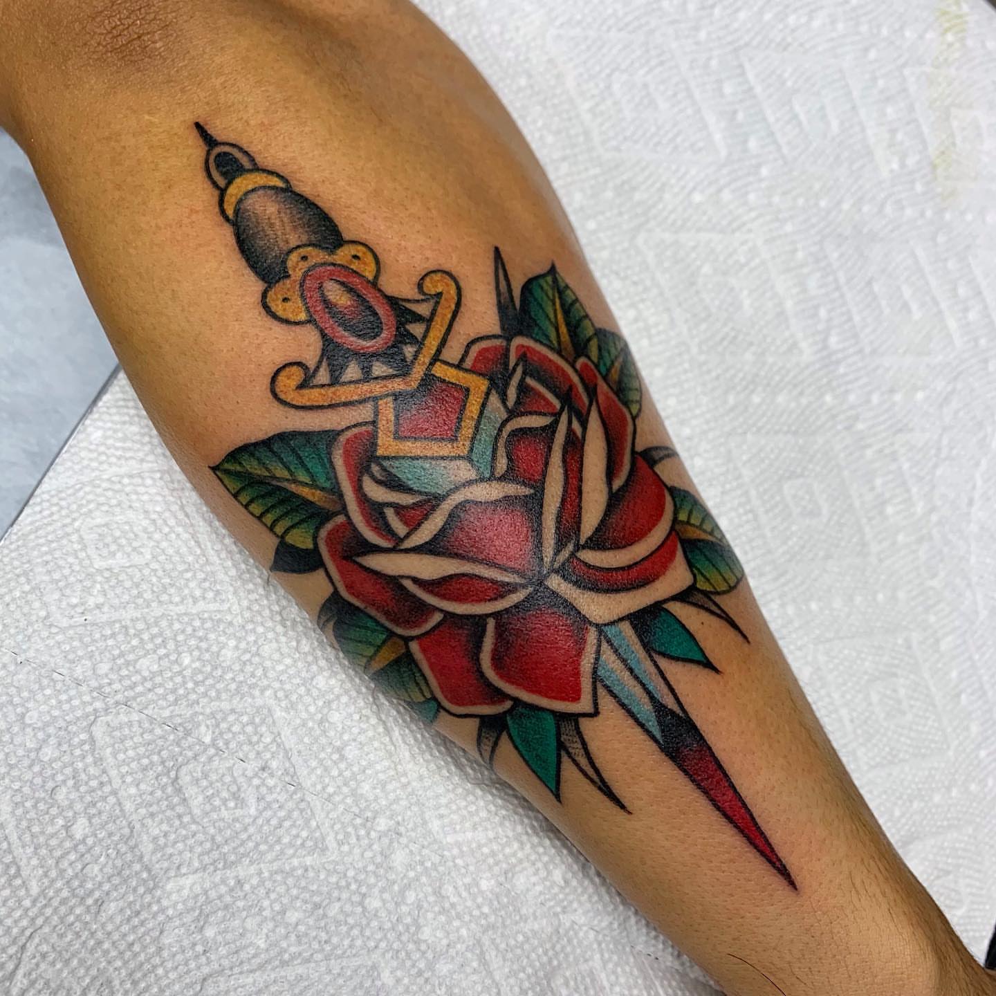 Tattoo by @thrashmoneymillionaire — american_traditional